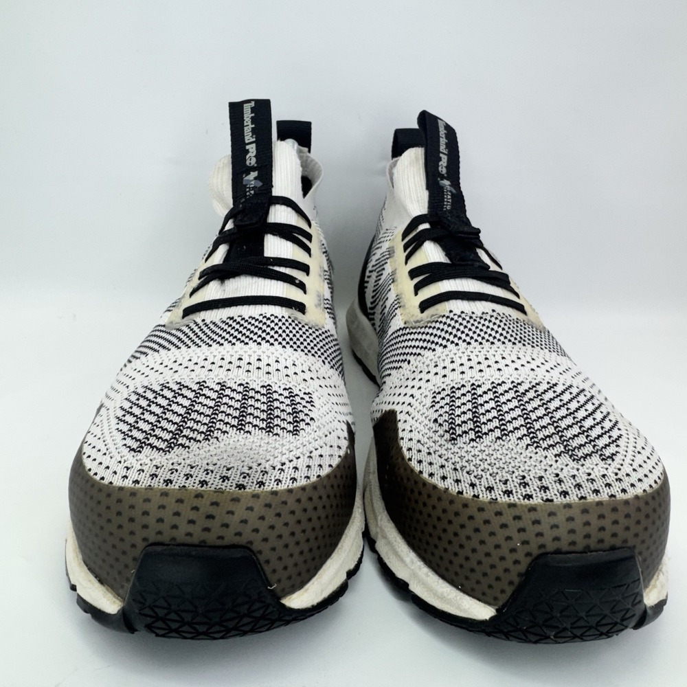 Timberland PRO Womens 8.5 Wide Gray Knit Work Sneakers ReBOTL Lightweight - Picture 4 of 11